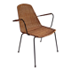 Wicker chair with Campo and Graffi armrests from the 60s.