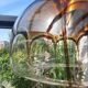 Globe Murano chandelier 70s vintage