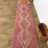 Handmade Moroccan Berber Rug 300 X 62 CM