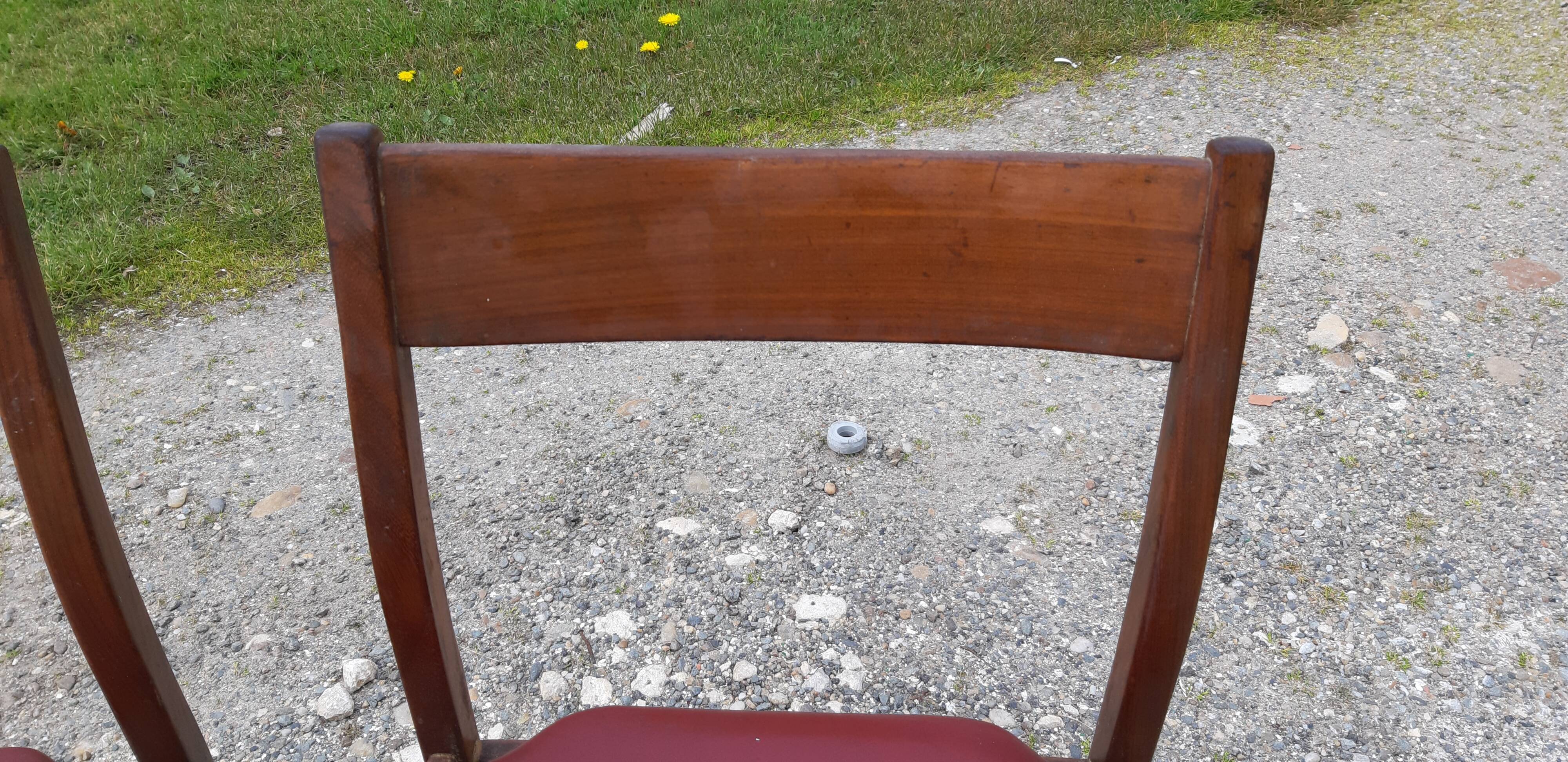 Paire de chaises de style scandinave