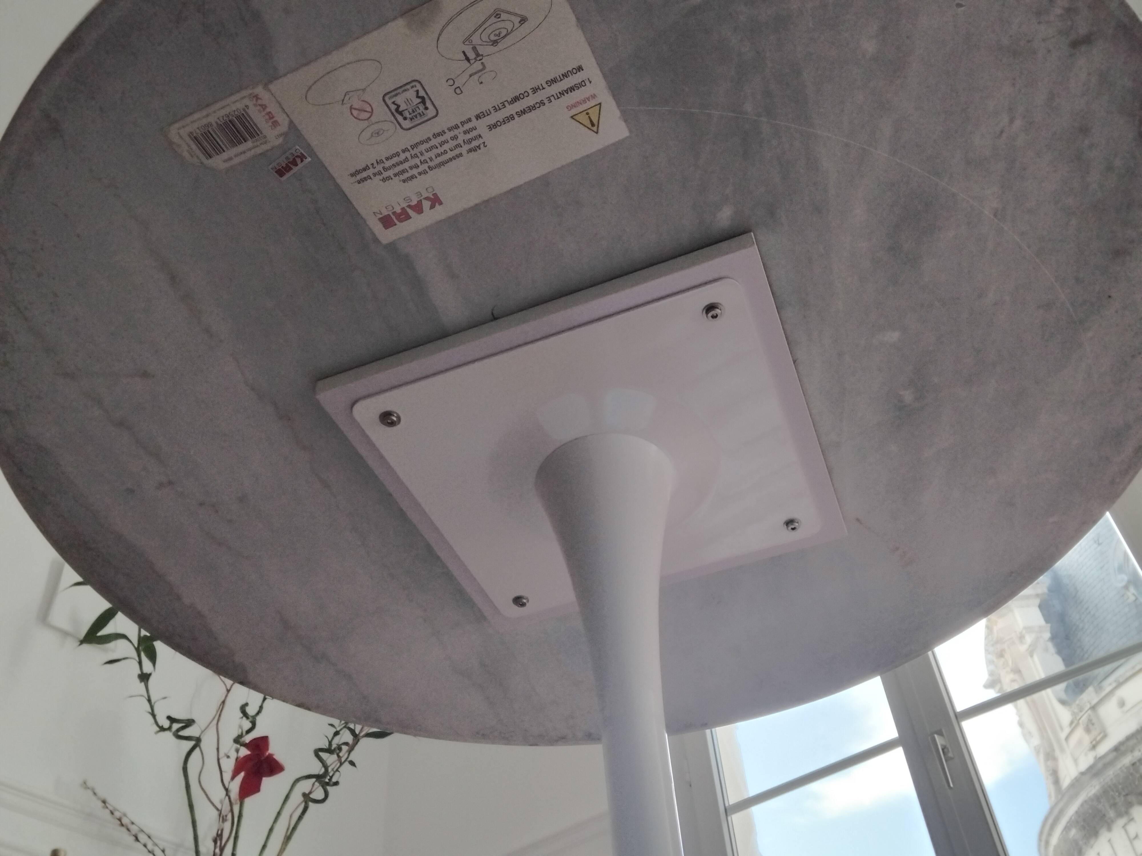 Veneto table 110cm white kare design