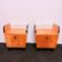 Set of 1950s/60s bedside tables, birch veneer