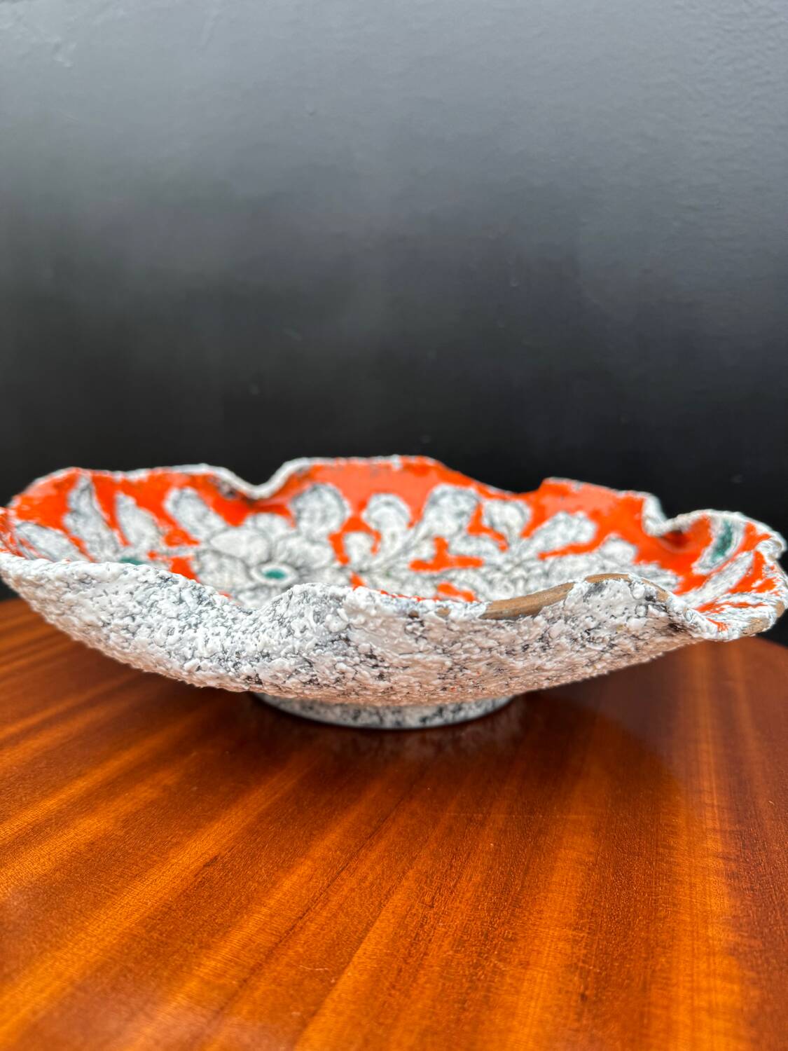 Ceramic pocket dish Vallauris 1960s