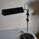 Vintage black modernist table lamp 50 1950 Bauhaus