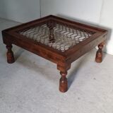 Table basse indienne authentique