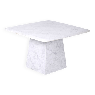 Square marble coffee table