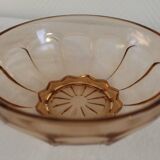 Small vintage pink salad bowl