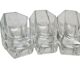 Art Deco glasses, Poland, 1930s, set of 3