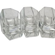 Verres Art Déco, Pologne, années 1930, ensemble de 3