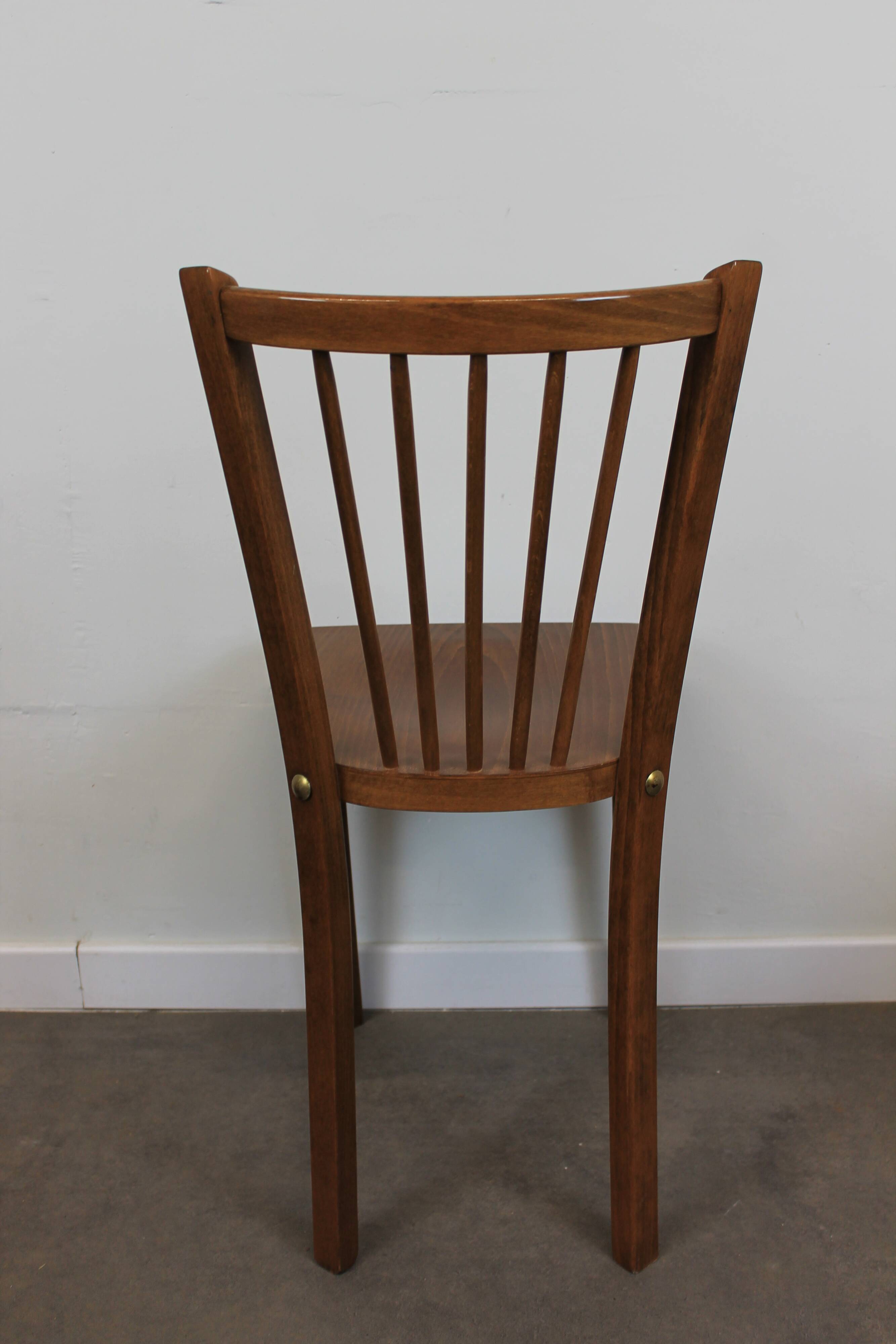 Set de 4 chaises bistrot Baumann n°56
