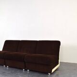 Canapé modulaire allemand du milieu du XXe siècle, années 1970.
