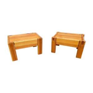 Paire de chevets scandinave
