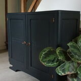 Black art deco buffet