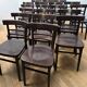Set of 20 bistro chairs