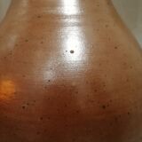 Large iridescent stoneware vase