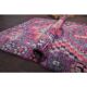 Vintage Turkish Oushak Handmade Wool Cotton Purple Runner 83x345
