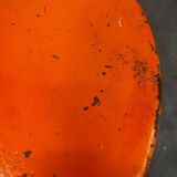 Vintage 70s floor lamp with orange trumpet base