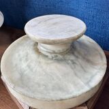 Beautiful footed bowl/trinket dish in alabaster.