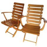 Pair of armchairs from the French brand Clairitex