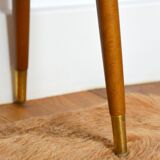 Console, bedside feet compass vintage 1950s