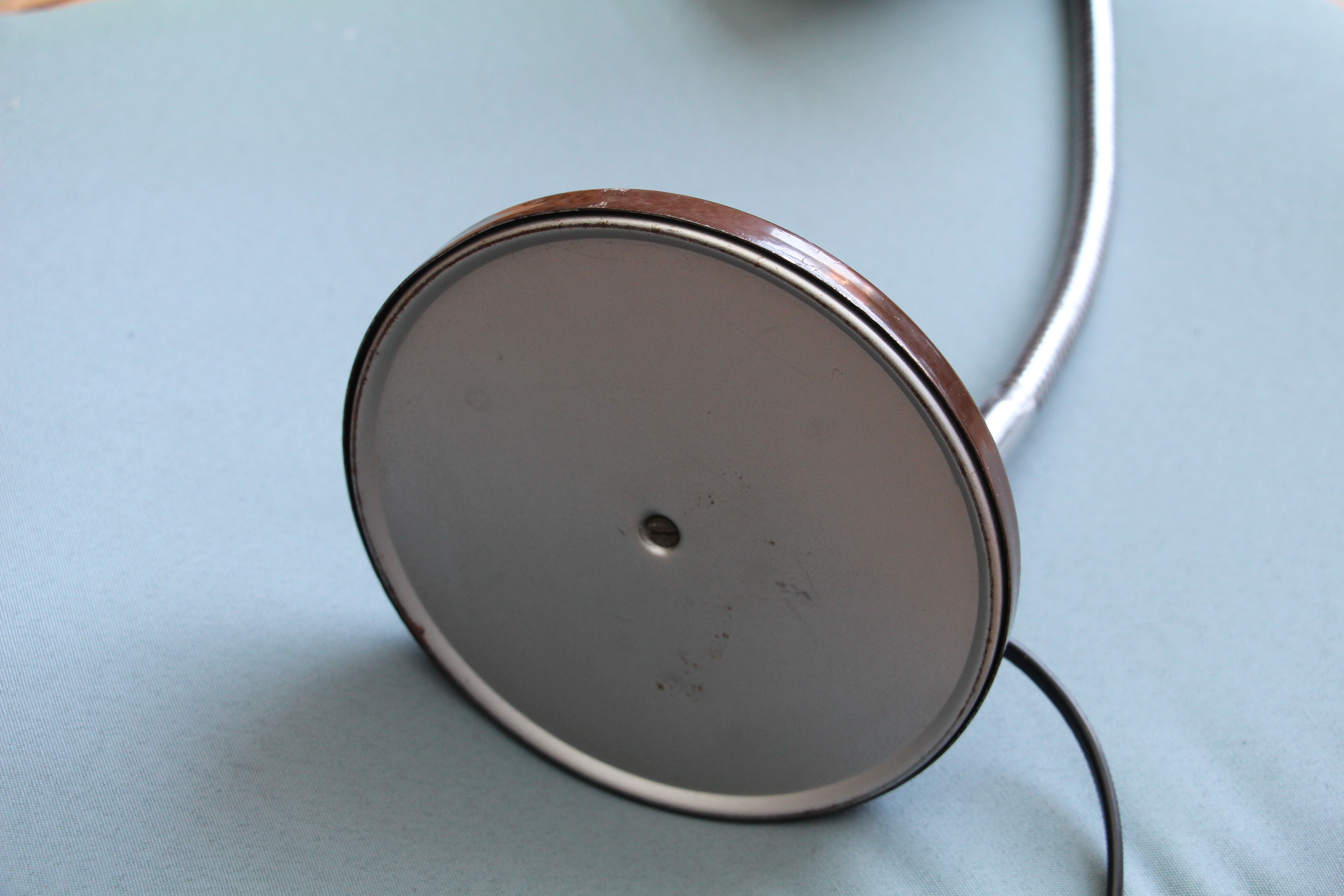 Brown desk lamp 70's