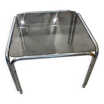 Bauhaus chrome coffee table