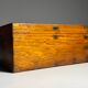 Campaign chest 19th century camphor antique