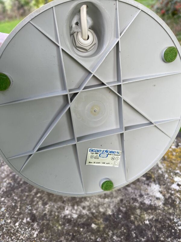 Globe terrestre lumineux Scan Globe, 1972