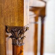 Secrétaire en acajou Biedermeier antique, 1850