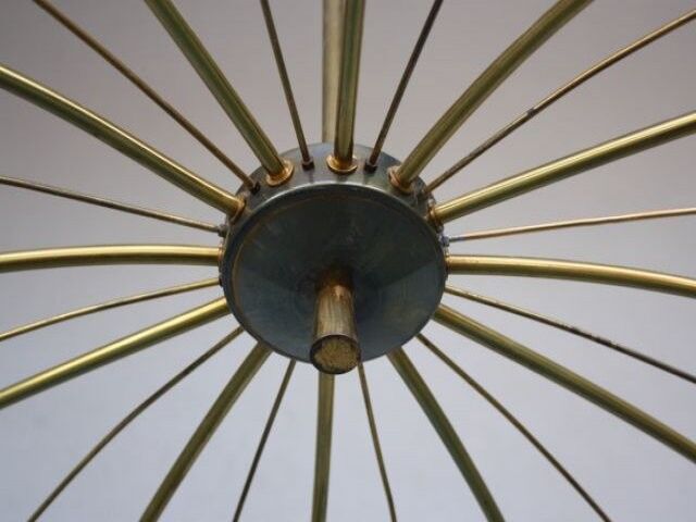 Chandelier 12 light 1960