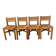 Suite de 4 chaises  Méribel par Charlotte Perriand 1950