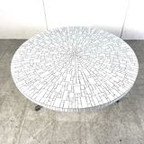 Vintage ceramic mosaic coffee table by Heins Lilienthal, 1960s