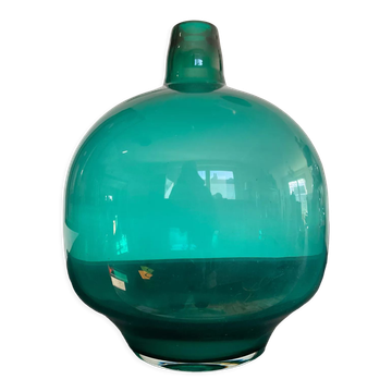 Vase vintage en pâte de verre
