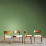 4 chaises années 70