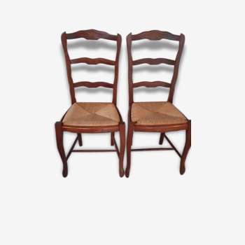 Wooden chairs