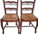 Chaises en bois