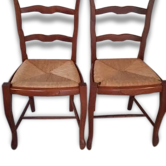 Wooden chairs
