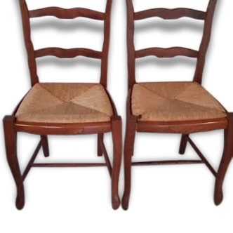 Wooden chairs