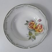 Digoin sarreguemines 2 hollow plates odile