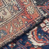 Tapis ancien persan kurde fait main 135x276 cm