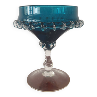 Small murano blown glass cup