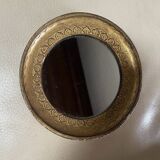 Small vintage wooden Venetian mirror