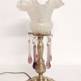 Lampe de table "Art Nouveau" en bronze. Espagne, années 1940.