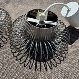 Pair of 70's Andrea Lazzari pendant lights for Morosini