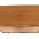 Enfilade scandinave en teck, Möbelfabriken Linden, Horda, Suède, 1960