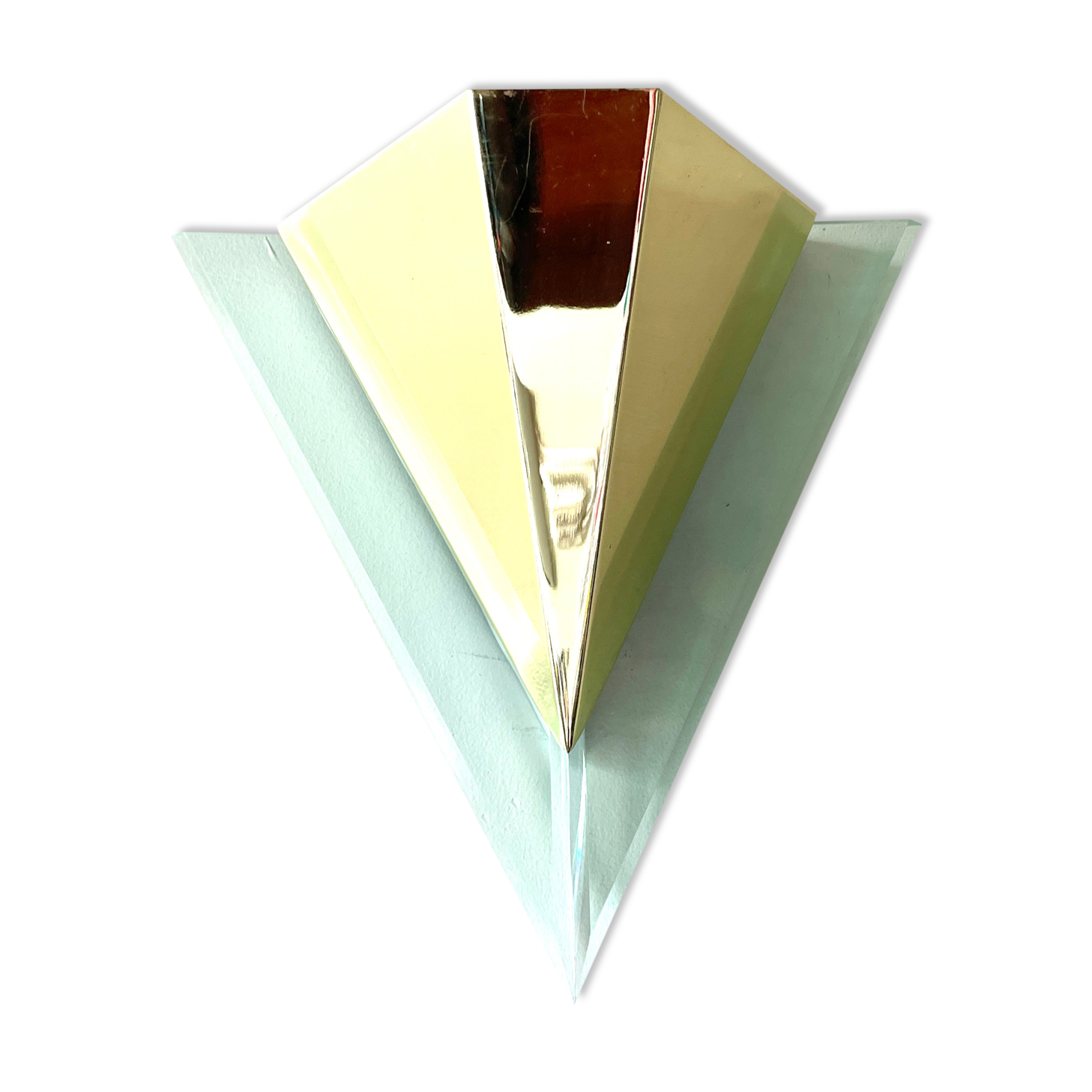 Triangular wall light 1980