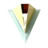 Triangular wall lamp 1980