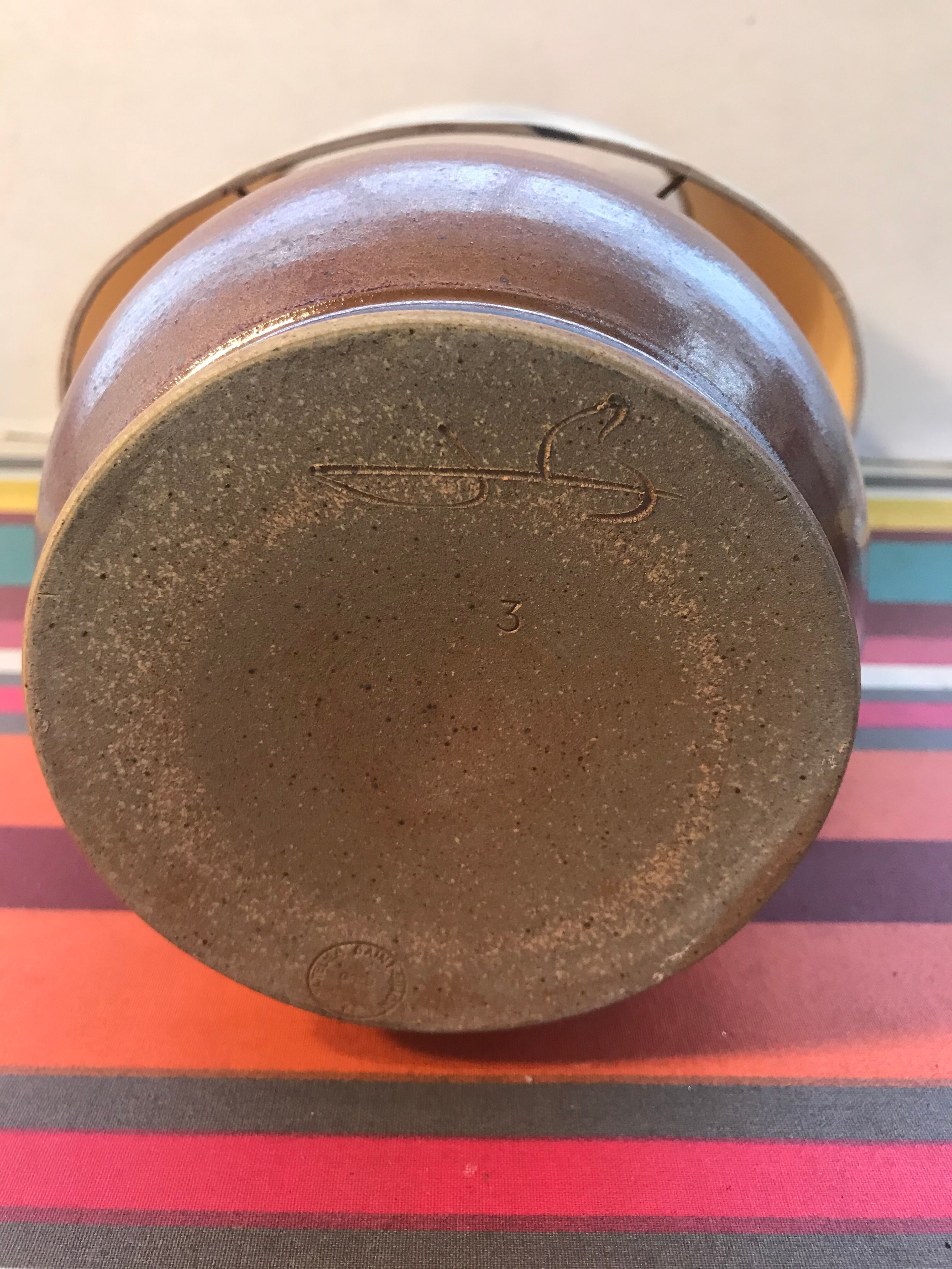 Former sandstone lamp Atelier St Simon