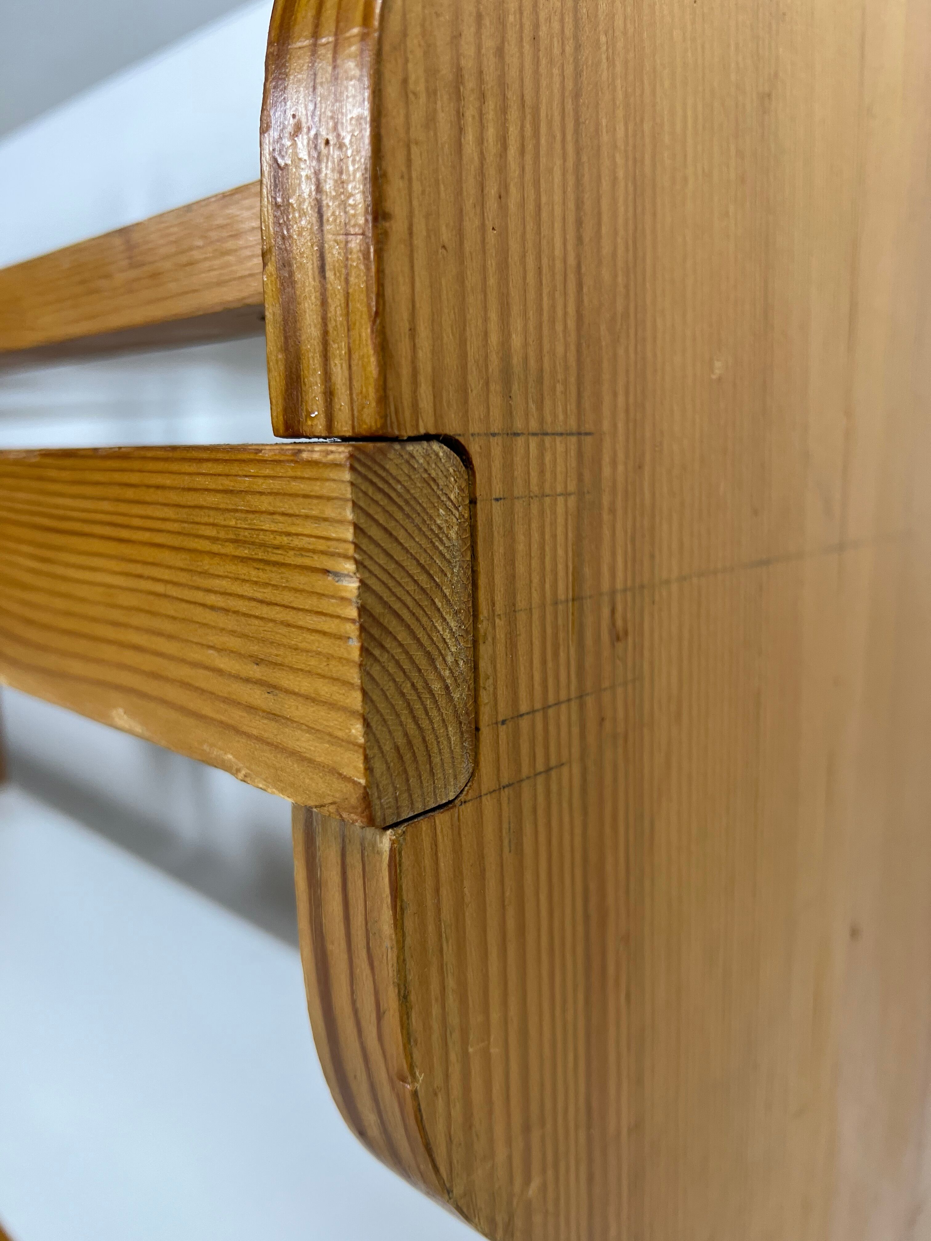 Duo of shelves by Charlotte Perriand