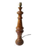 Wooden lamp foot